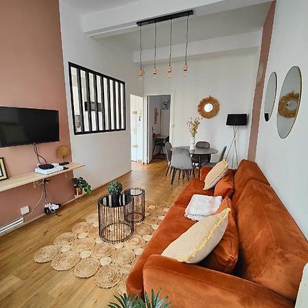 Charmant T2 Atypique, Renove, Confortable Beziers Bagian luar foto