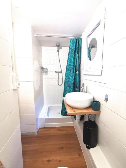 Charmant T2 Atypique, Renove, Confortable Beziers Bagian luar foto