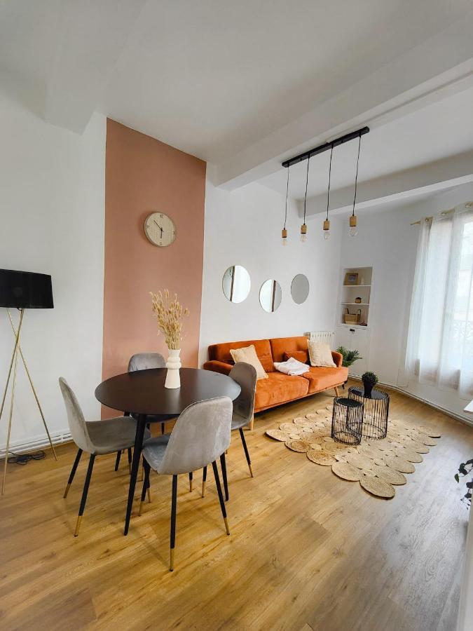 Charmant T2 Atypique, Renove, Confortable Beziers Bagian luar foto
